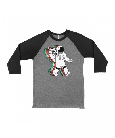 Music Life 3/4 Sleeve Baseball Tee | Astro Booming Shirt $6.11 Shirts