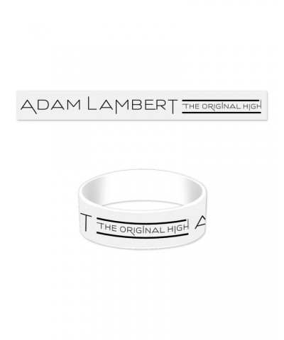 Adam Lambert ORIGINAL HIGH RUBBER BRACELET $21.49 Accessories