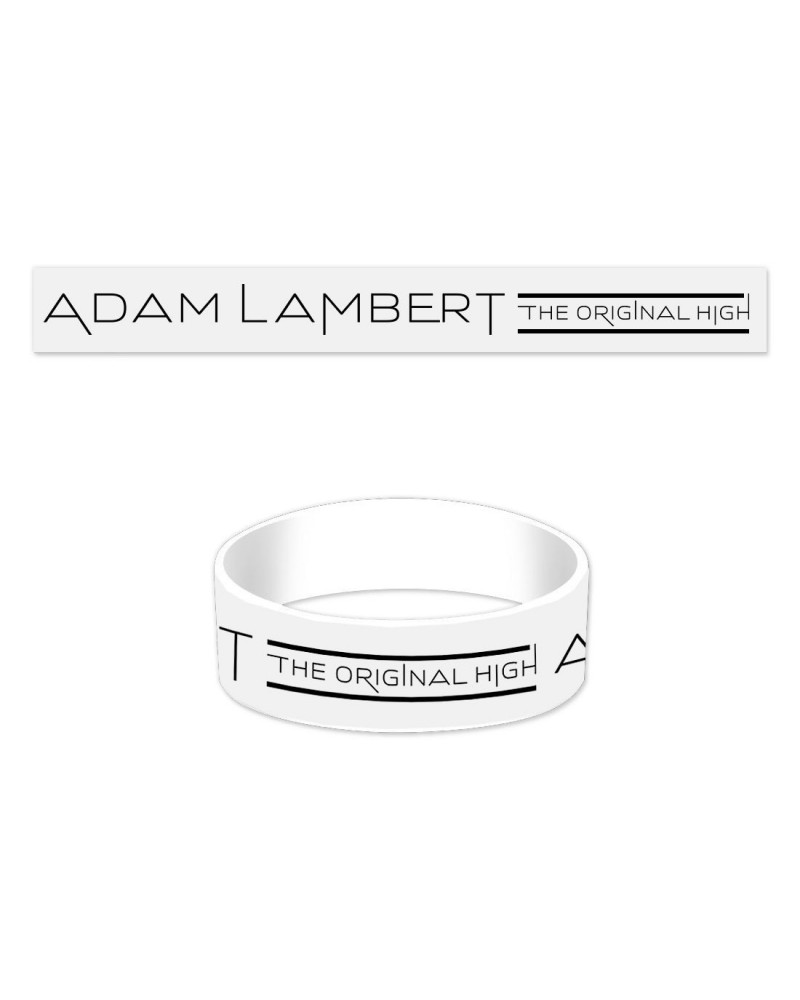 Adam Lambert ORIGINAL HIGH RUBBER BRACELET $21.49 Accessories