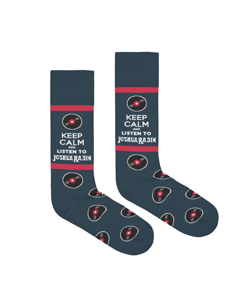 Joshua Radin Keep Calm Socks $9.44 Footware