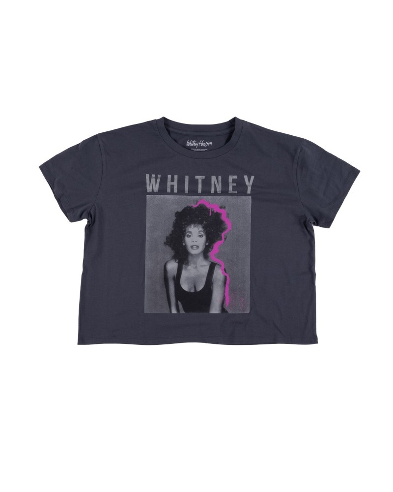 Whitney Houston Print Junior's T-shirt $7.58 Shirts