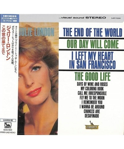 Julie London END OF THE WORLD CD $13.32 CD