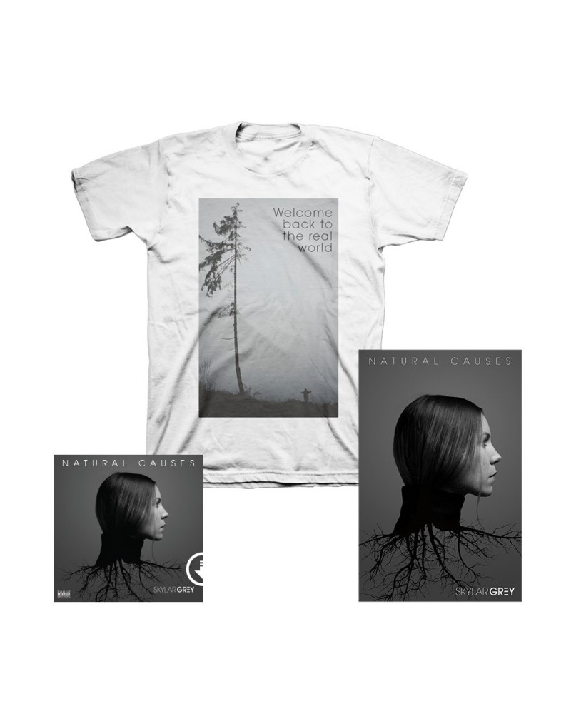 Skylar Grey Natural Causes T-Shirt + Poster + Digital Album $8.32 Shirts