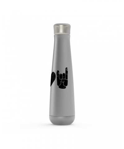 Music Life Water Bottle | Peace Love Rock n' Roll Water Bottle $8.87 Drinkware