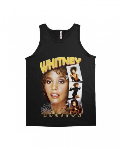 Whitney Houston Unisex Tank Top | Film Strip Collage Design Shirt $9.43 Shirts