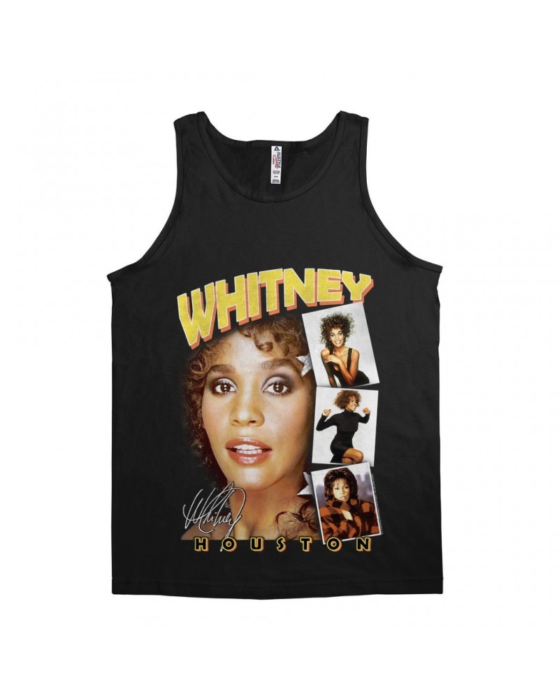 Whitney Houston Unisex Tank Top | Film Strip Collage Design Shirt $9.43 Shirts