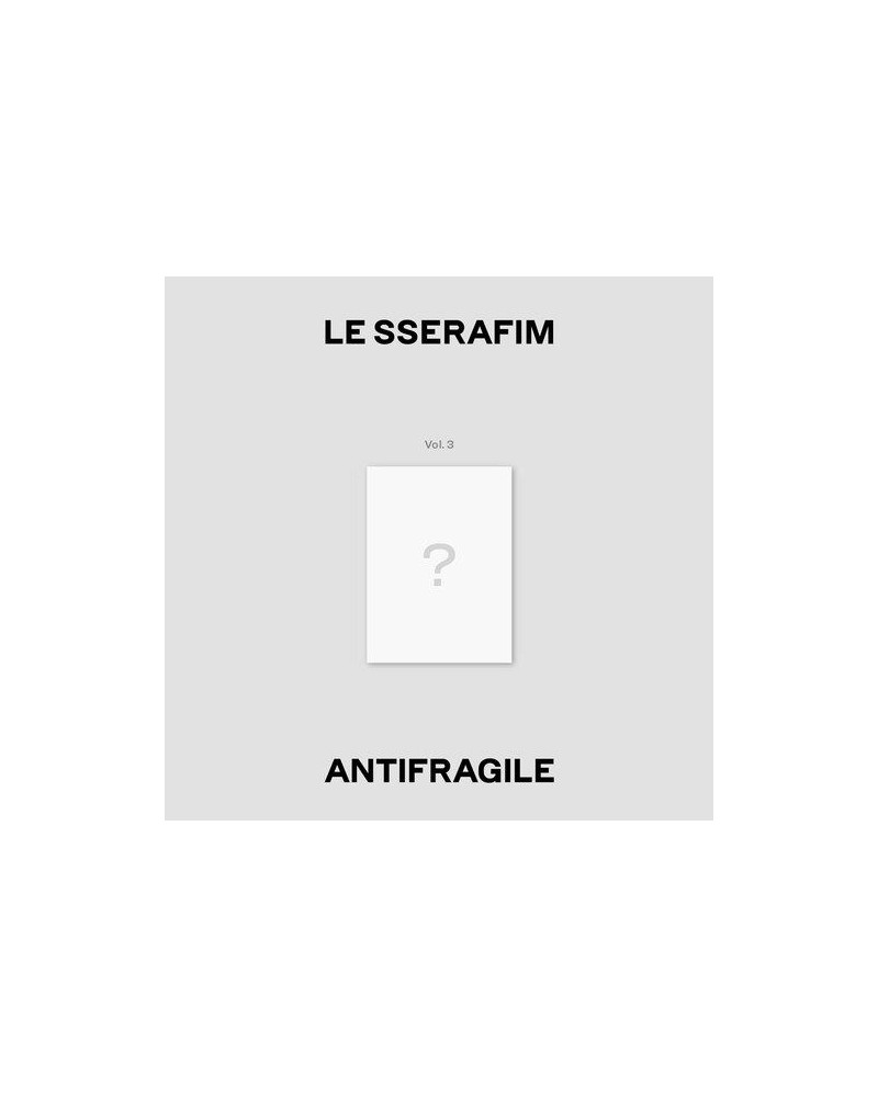 LE SSERAFIM ANTIFRAGILE FROZEN AQUAMARINE CD $5.60 CD