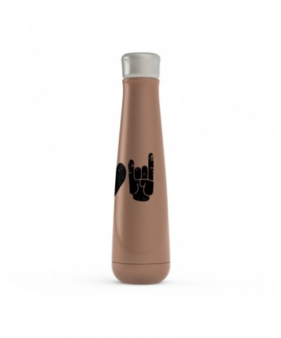 Music Life Water Bottle | Peace Love Rock n' Roll Water Bottle $8.87 Drinkware