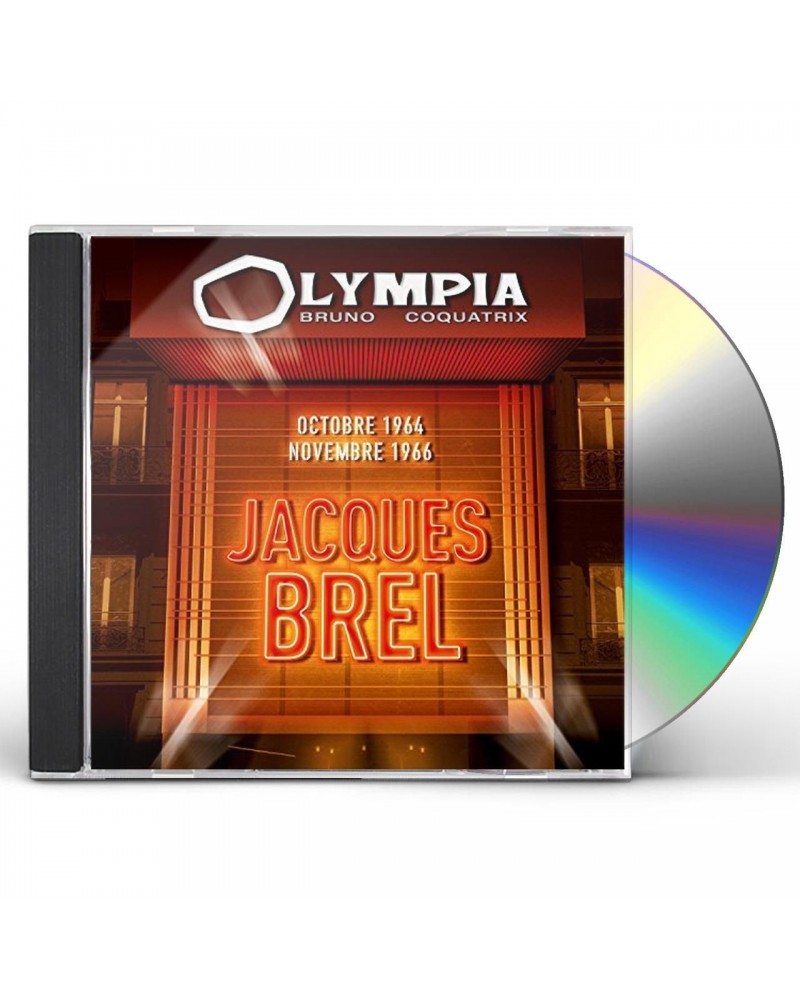 Jacques Brel OLYMPIA 2CD / 1964 & 1966 CD $10.40 CD