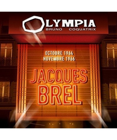 Jacques Brel OLYMPIA 2CD / 1964 & 1966 CD $10.40 CD