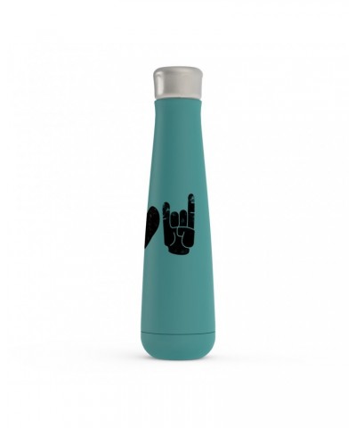 Music Life Water Bottle | Peace Love Rock n' Roll Water Bottle $8.87 Drinkware