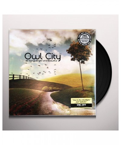 Owl City All Things Bright And Beautiful (LP) Vinyl Record $9.07 Vinyl