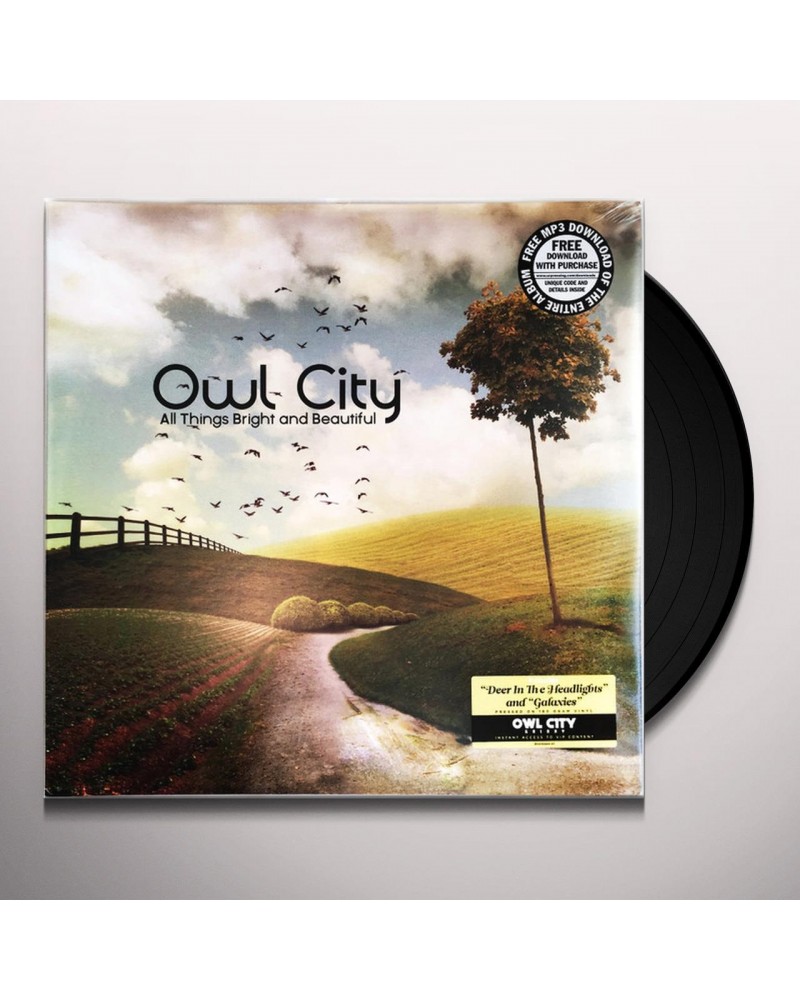 Owl City All Things Bright And Beautiful (LP) Vinyl Record $9.07 Vinyl