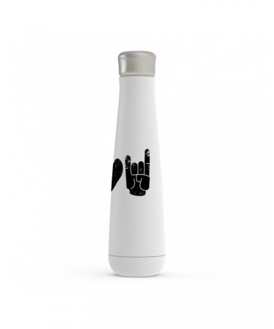 Music Life Water Bottle | Peace Love Rock n' Roll Water Bottle $8.87 Drinkware