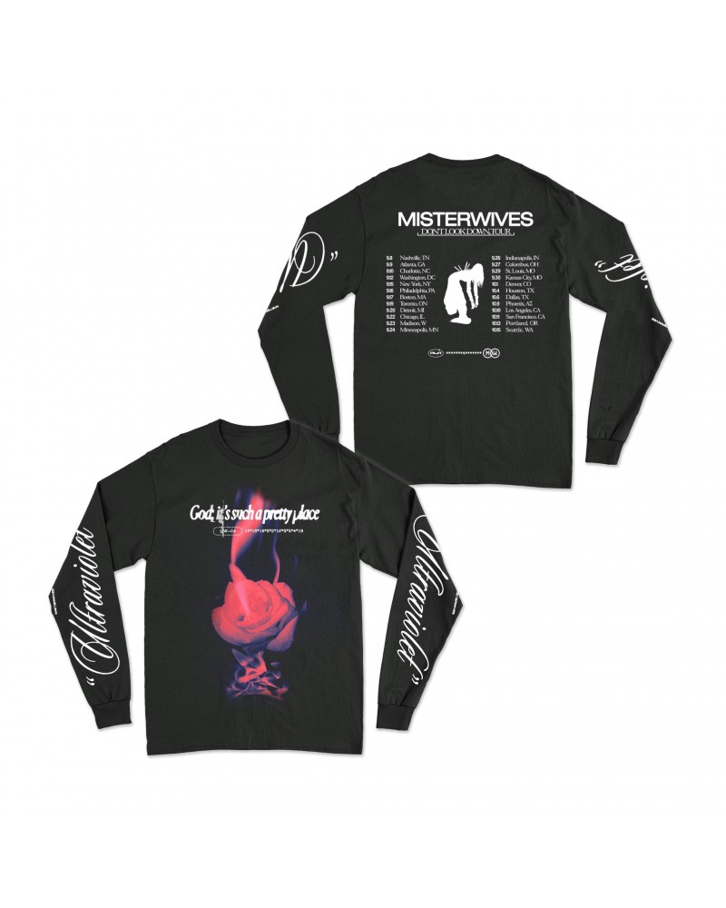 MisterWives Tour Black Long Sleeve $4.68 Shirts