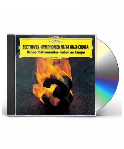 Herbert von Karajan BEETHOVEN: SYMPHONY NO.1 & NO.3 CD $9.90 CD