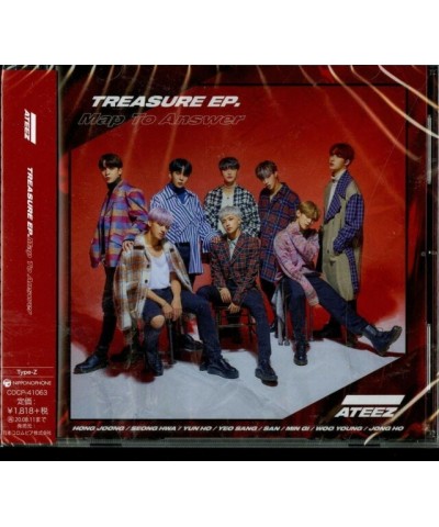 ATEEZ TREASURE EP (MAP TO ANSWER) (VERSION Z) CD $8.54 Vinyl