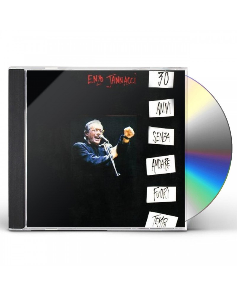 Enzo Jannacci 30 ANNI SENZA ANDARE FUORI TEMPO CD $25.35 CD