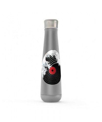 Music Life Water Bottle | Vinyl Great Wave Water Bottle $9.53 Drinkware