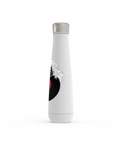 Music Life Water Bottle | Vinyl Great Wave Water Bottle $9.53 Drinkware