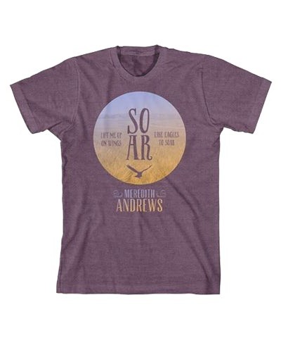 Meredith Andrews Soar Purple T-Shirt $9.16 Shirts