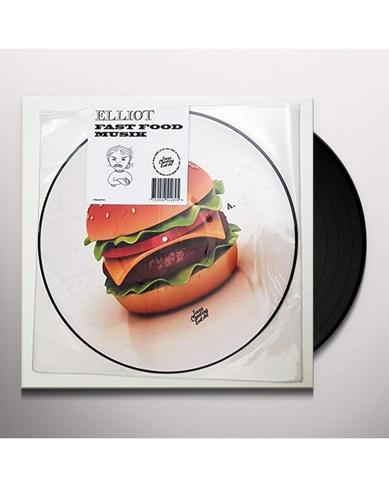 Elliot FAST FOOD MUSIK Vinyl Record $1.88 Vinyl