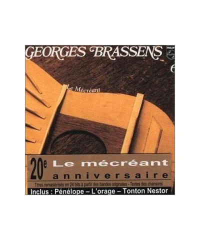 Georges Brassens LE MECREANT (VOL6) CD $16.87 CD