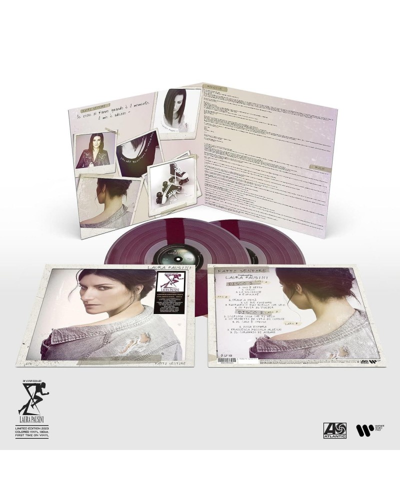 Laura Pausini Fatti Sentire (180gr/ Bordeaux/ Numbered Edition/ 2LP) Vinyl Record $6.49 Vinyl