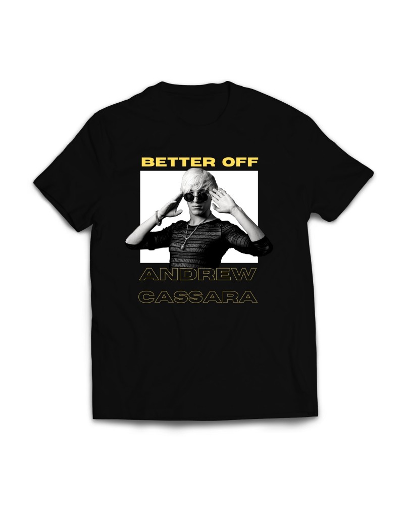 Andrew Cassara BETTER OFF PHOTO T-SHIRT II $23.74 Shirts