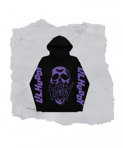 Lilhuddy HUDDY Purple Skull Hoodie $8.79 Sweatshirts