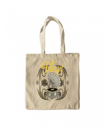 Music Life Canvas Tote Bag | Only Vintage Vinyl Canvas Tote $10.35 Bags