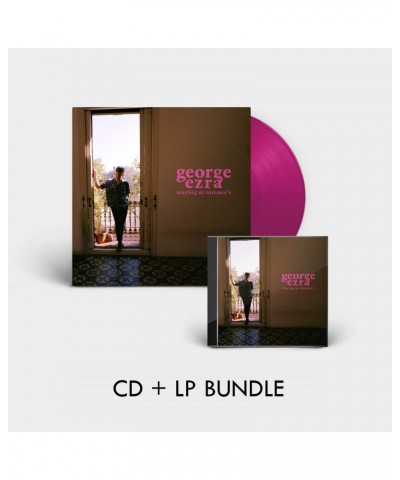 George Ezra CD + Pink LP Bundle (Vinyl) $11.10 Vinyl