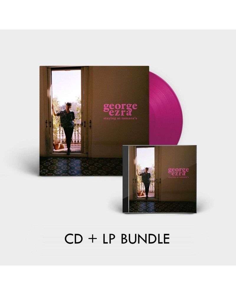 George Ezra CD + Pink LP Bundle (Vinyl) $11.10 Vinyl